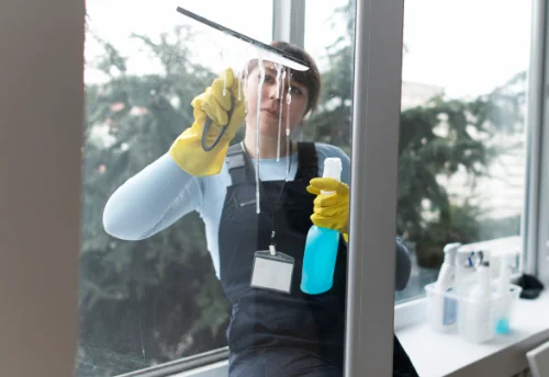 Nettoyage de vitres intérieures et extérieures à Gentelles